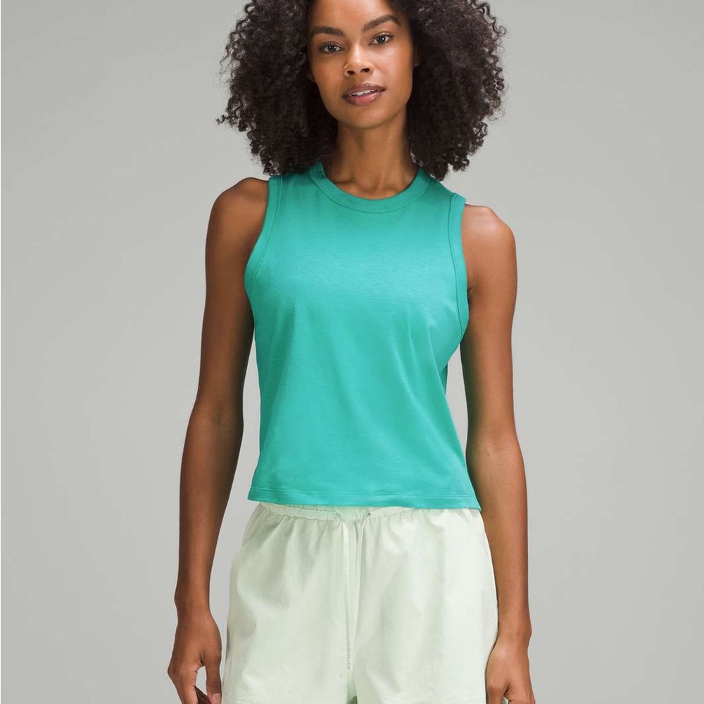 lululemon athletica Sleeveless Crewneck Tank Top - Teal
